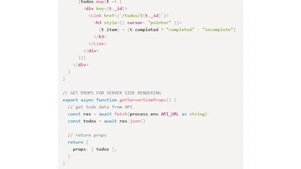 Building a Full-Stack Todo App with Typescript, NextJS and Mongo - 0 To Deploy