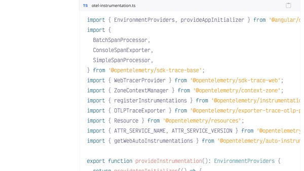Sending (browser) OpenTelemetry traces from an Angular Application to .NET Aspire