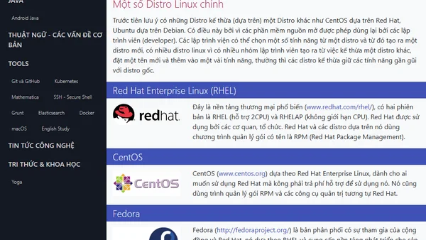 Giới thiệu về Linux và các Distro Linux