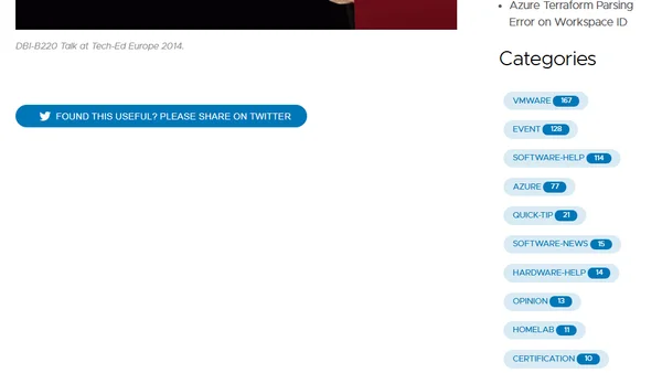 TechEd Europe 2014- SQL Server Management