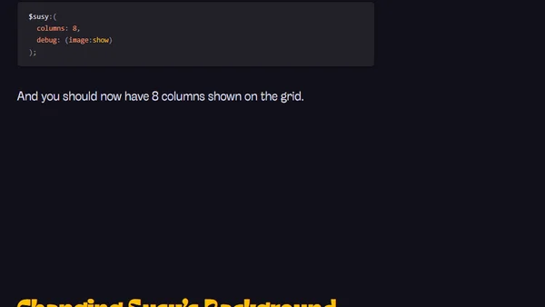 How to Debug Your Susy Layout with the Susy Background Image (Even If The Grid Changes)