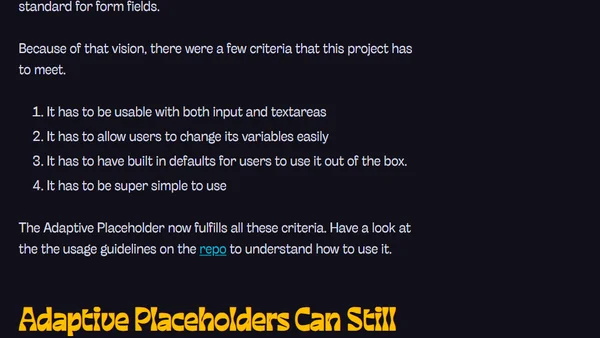 A Sexier Float Label Pattern