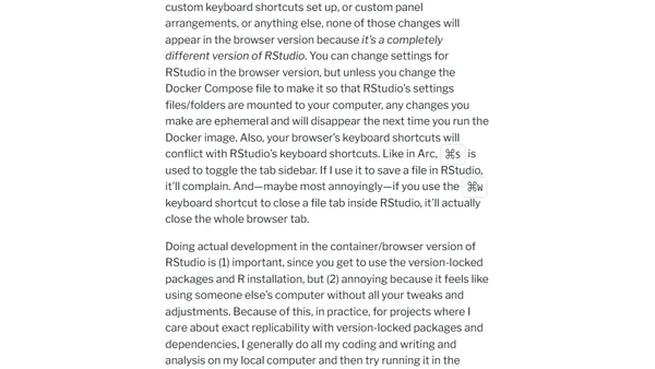 Use Positron to run R inside a Docker image through SSH