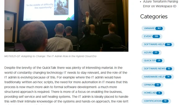 VMworld Europe 2015 Kicks Off