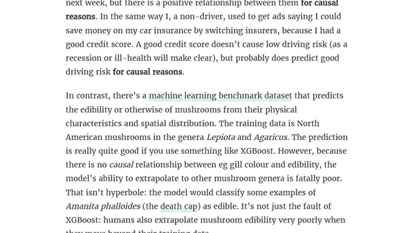Do predictive models need to be causal?
