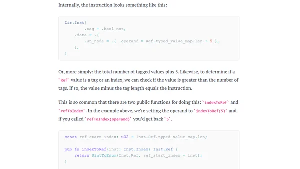 Zig AstGen: AST => ZIR