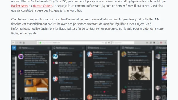 La formation continue du développeur