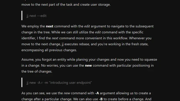 Introducing Jujutsu VCS. Edit Workflow.