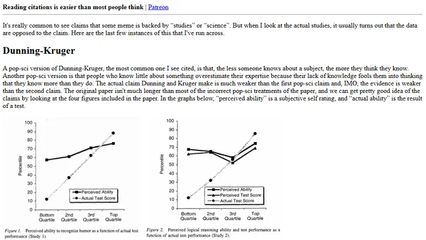 Reading citations is easier than most people think