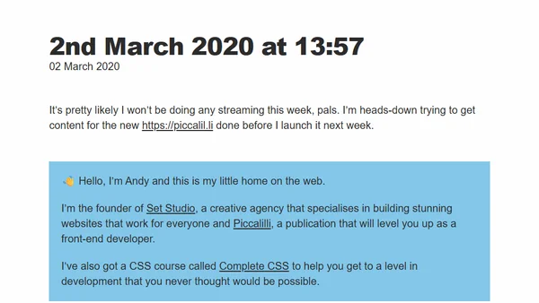 2nd March 2020 at 13:57