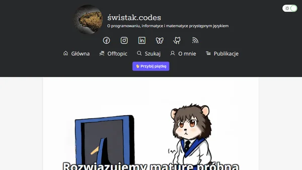 Rozwiązujemy maturę próbną 2022 z informatyki