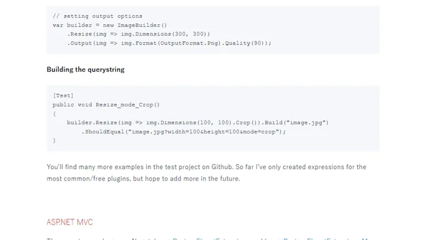 ImageResizer Fluent Extensions