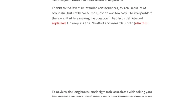 Strange and maddening rules