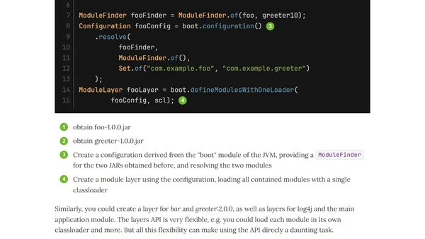 Introducing Layrry: A Launcher and API for Modularized Java Applications