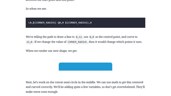 Creating a React Native &ldquo;Curved Bottom Bar&rdquo; with Handwritten SVG