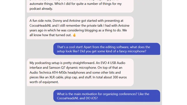 iOS Chat with Jeroen Leenarts