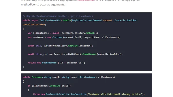 Domain Model Validation