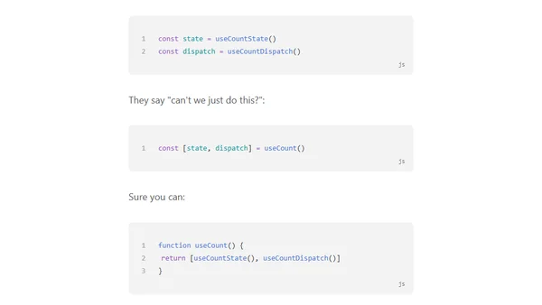 How to optimize your context value