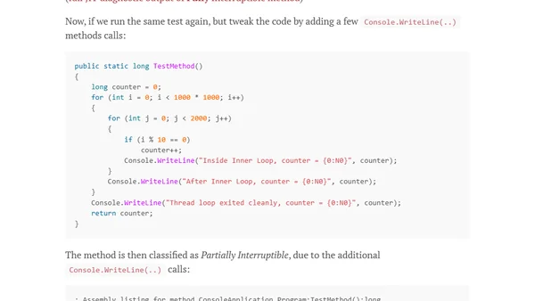 GC Pauses and Safe Points