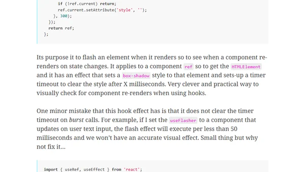 useFlasher React Hook
