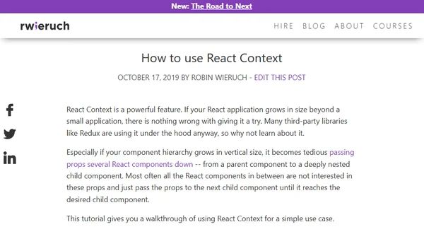 How to use React Context
