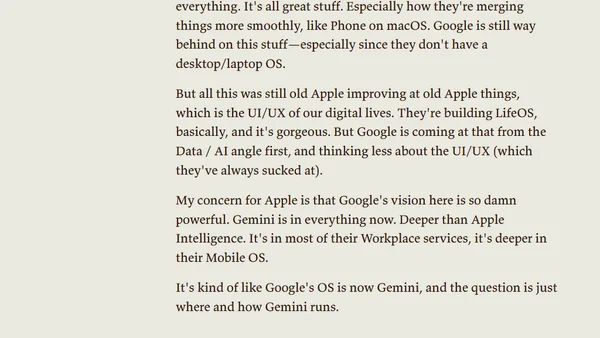 Why Google I/O Scared This 2007 Apple Fanboy for the First Time