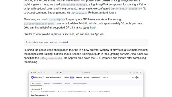 Sharing Deep Learning Research Models with Lightning Part 2: Leveraging the Cloud