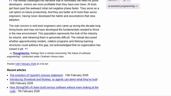 Quoting Thoughtworks