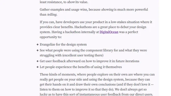 Why Design Systems Fail