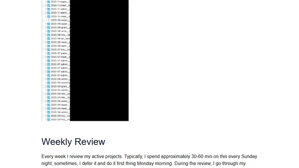 How I Keep My Projects Organized