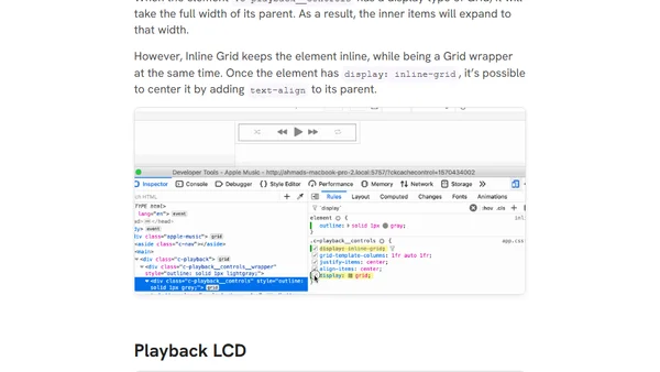Rebuilding Apple Music Header in HTML & CSS