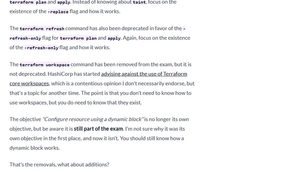 HashiCorp Cloud Engineer: Terraform Associate Exam Update for Version 003