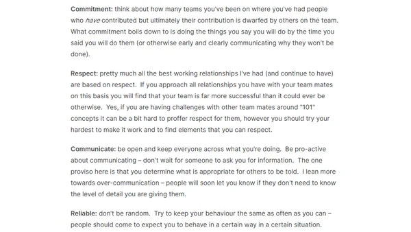 Helping Your Teams To Success