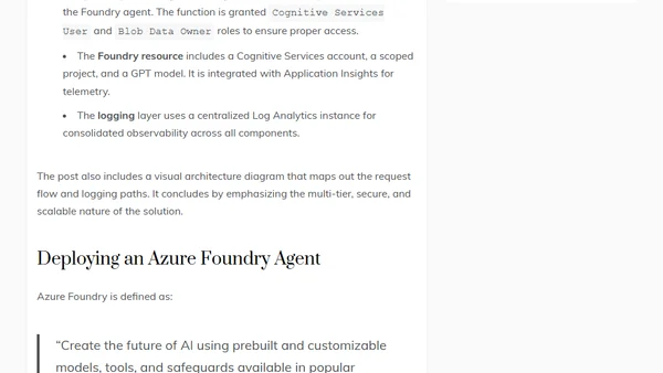 AI In A Box : A Foundry Project Rooted in Developer Technologies