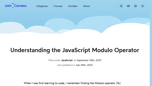 Understanding the JavaScript Modulo Operator