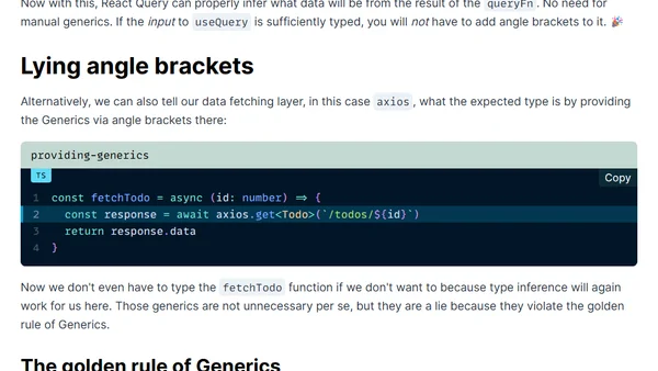 Type-safe React Query