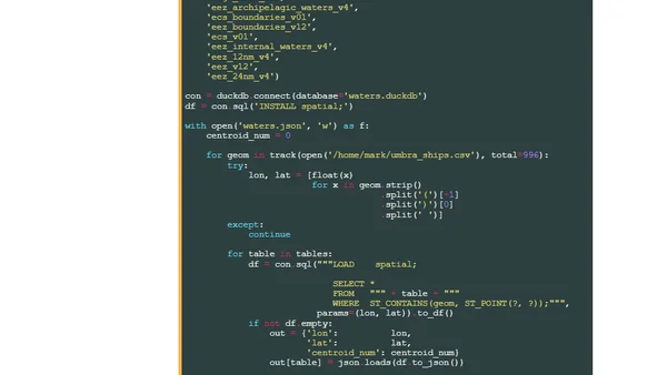 Satellites Spotting Ships