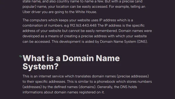 How Websites are Accessed by Domain Names
