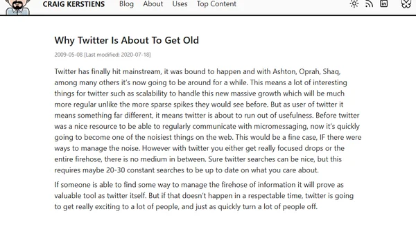 Why Twitter Is About To Get Old