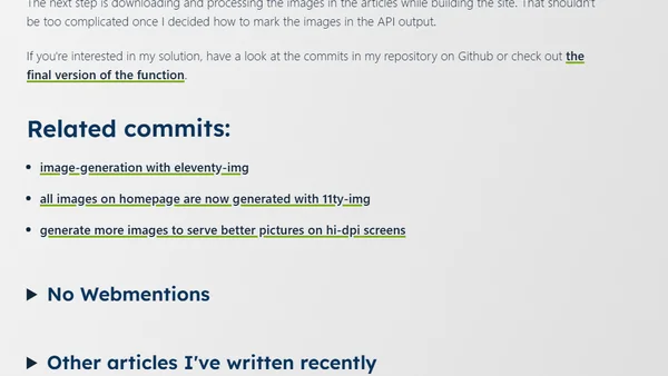 Using the Eleventy Image Plugin to Generate Images