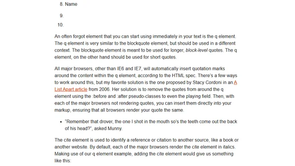 Building a Stronger DOM