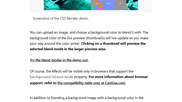 Compositing And Blending In CSS
