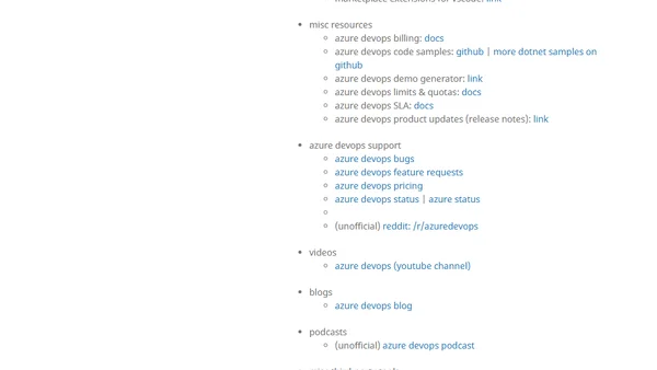 Awesome Azure DevOps Resources