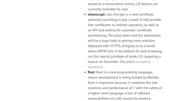 5 critically important security projects