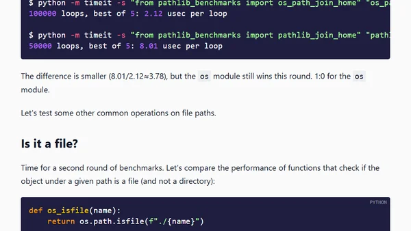 Pathlib for Path Manipulations