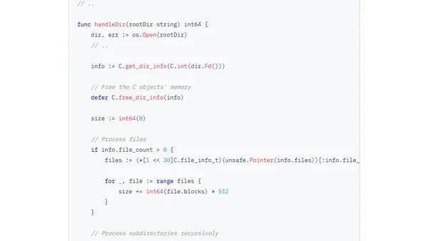 Maybe the Fastest Disk Usage Program on macOS