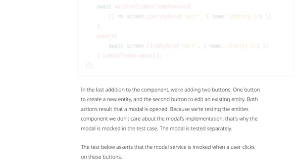 Getting the most value out of your Angular Component Tests