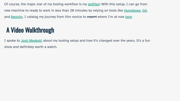 Digging through my tool box