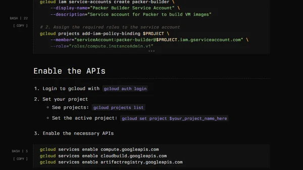 Building Gold Images With Packer + GCP