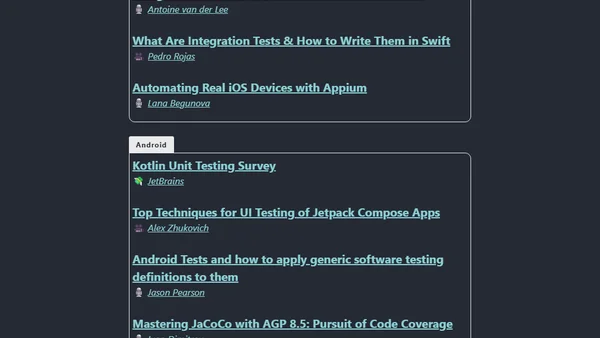 Mobile Automation Newsletter - #42